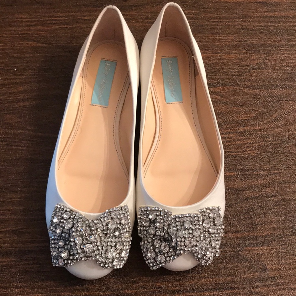BETSEY JOHNSON ‘EVER’ BRIDAL FLATS